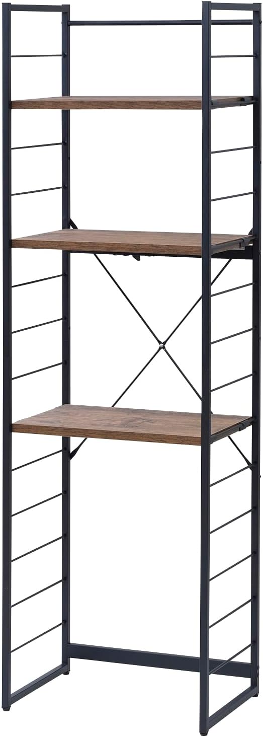 キッチンカウンター ミドルタイプ スライド収納付き コンセント付き