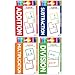 BAZIC Addition & Subtraction & Multiplication & Division Flash Cards, Number Math Calculation Card Game Education Learning, for Kids Activities at Home School Classroom (36/Pack), Set of 4-Pack