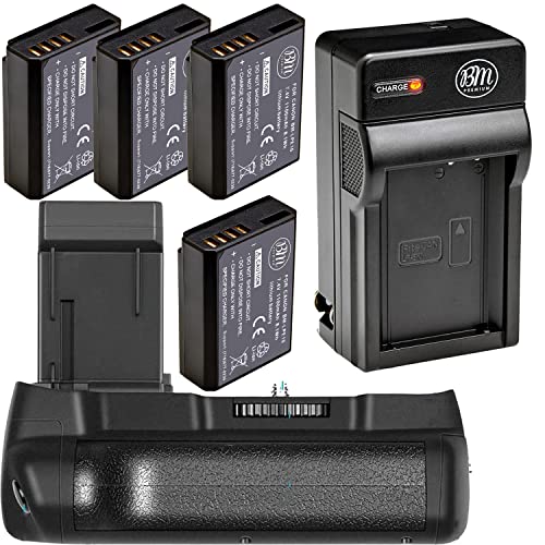 BM Premium Battery Grip Kit for Canon T3/T5/T6 Cameras
