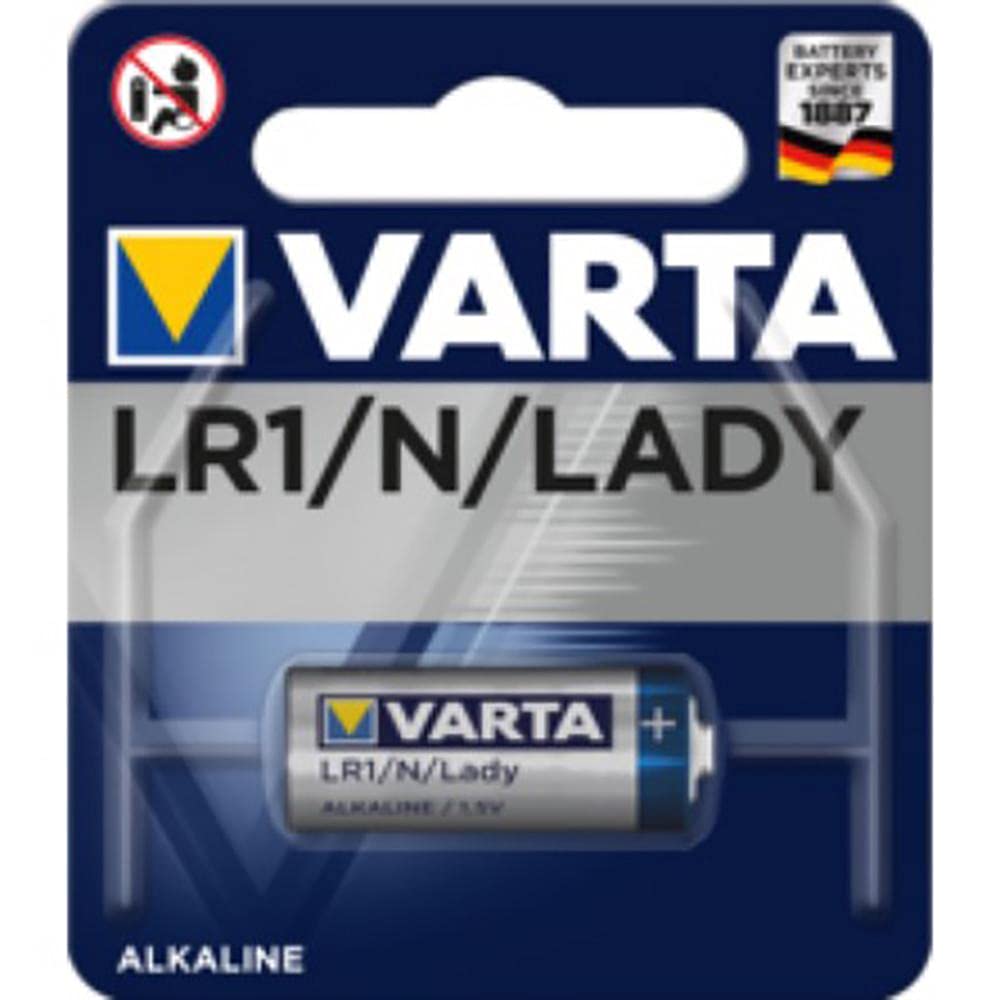 Varta 4001112401 – Alkaline battery (LR-1, 1.5 V) Silver
