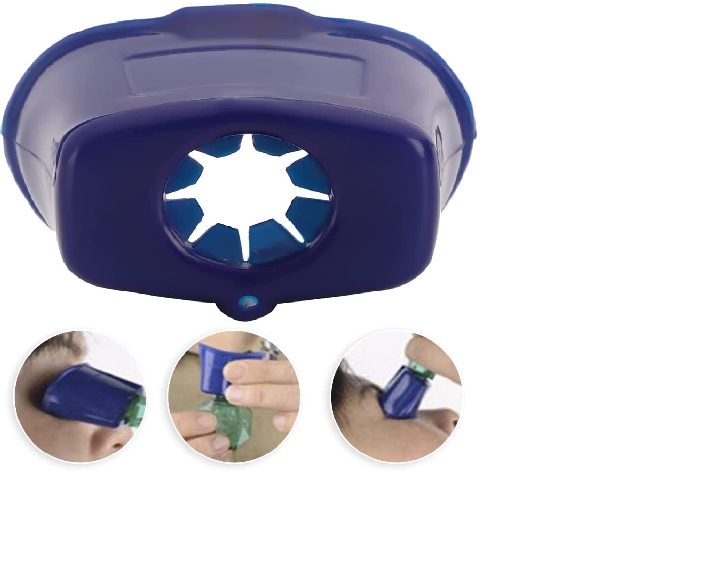 Aplicador de gotas oculares, ayuda científica portátil y precisa para las gotas oculares, reutilizable con una sola mano para cualquier lugar para el hogar