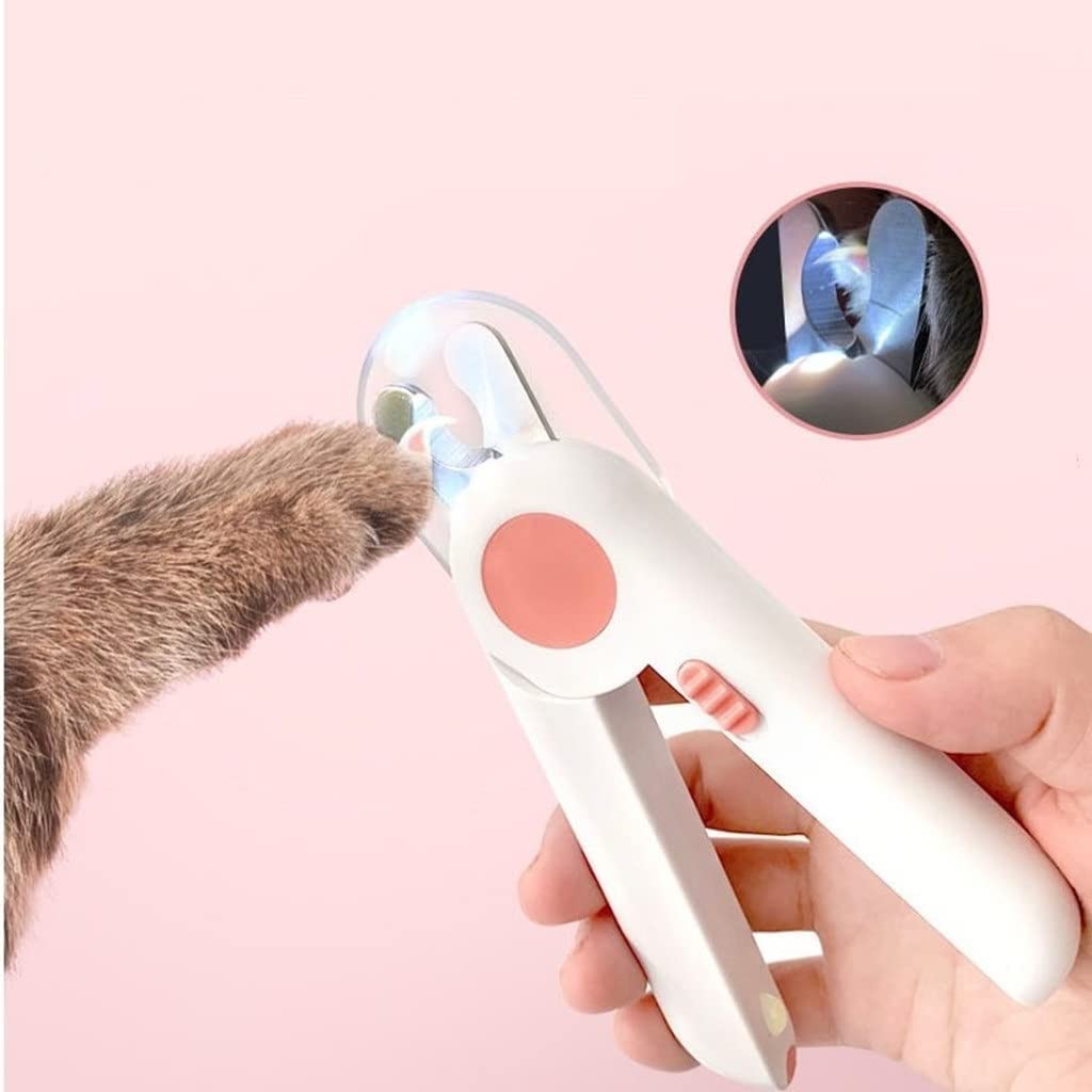 ARTSZY Ciseaux à Ongles Chien Chats Beauté Tondeuses Éclairage Chiot Chaton Peignant en Acier Inoxydable