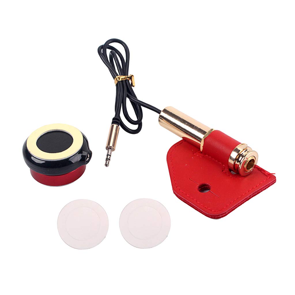 Alnicov Pickup per microfono per chitarra per chitarra Violino Banjo Mandolino Ukulel Accessori per chitarra