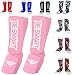 Kids Shin Instep Pads MMA Leg Foot Guards Muay Thai Kick Boxing Guard Protector