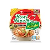 Nongshim Bowl Noodle Soup - Spicy Kimchi Flavor (12 packs)