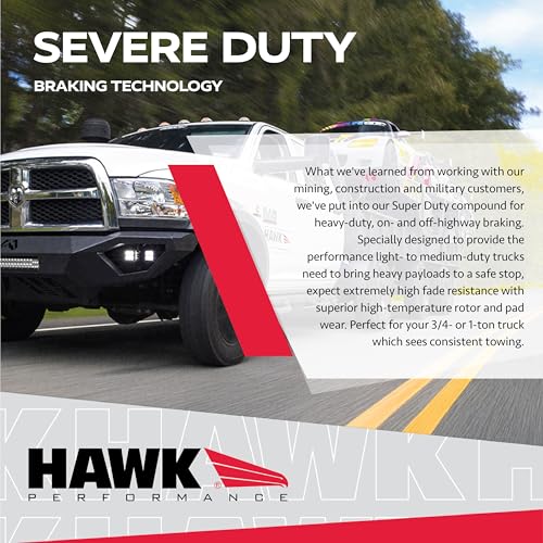 Image of Hawk Performance HB705P.776 Super Duty Street Brake Pads