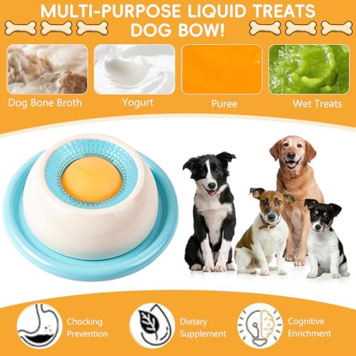 Image of Qpets Lick Mat & Puzzle Feeder for Cats & Dogs - Interactive Toy with Rolling Ball Dispenser, Slow Feeder for Anxiety & Boredom Relief Food-Grade Silicone