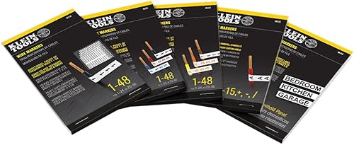 Miniatura 9 de Marcadores Klein Tools 56250, números del 1 al 48