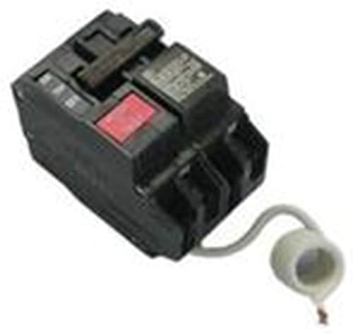 GE THQL2120GFT - Interruptor de circuito de fallo de tierra de autoprueba THQL, tipo de montaje enchufable, 2 polos, 20 amperios, 120240 voltios CA