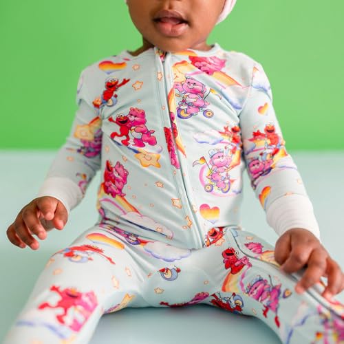 Image of Posh Peanut Girls Convertible Baby Sleepers, Toddlers Footless Pajamas | True To Size Fit With 2-Way Zipper, Convertible Mittens /Footies With Grips, Tagless Gentle Comfort, Easy Care Wash