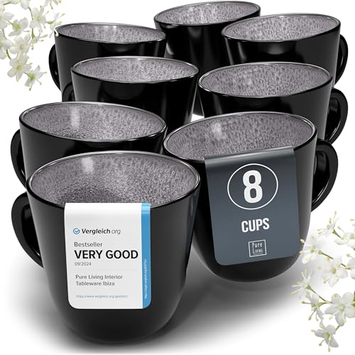 PURE LIVING INTERIOR DESIGN Stoneware coffee mugs...