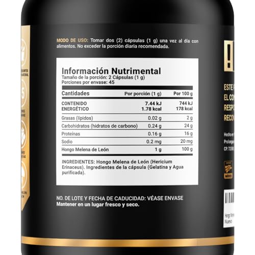 Productos Para Ganar Energía, Imagen adicional