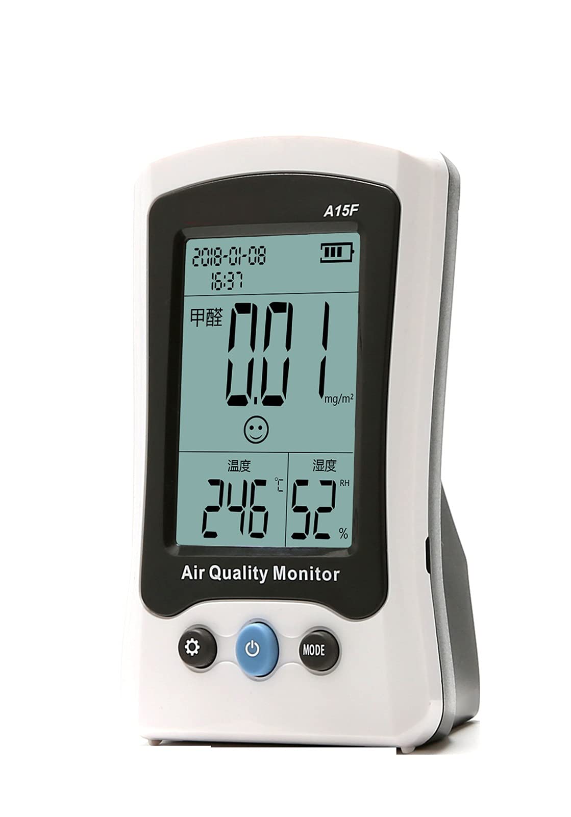 A15F Formaldehyde Tester Haze PM2.5 Detector Hogar Haze Meter Medidor de calidad del aire