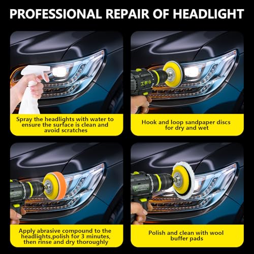 DELUN 138-PC Sanding Disc Drill Polishing Kit with Code - Image 6