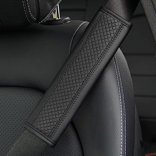 2 Pcs Seat Belt Pads for Kia Stinger 2017-2020, Auto Seat Belt Cover Comfortable Seatbelt Shoulder Pad Shoulder Strap Covers Protector,Black