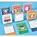 GMBYLBY Ally Desktop Calendar 2024 Mini Cartoon Up Monthly Planner For Home Office School Decorations Mini Calendar
