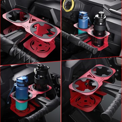 Portavasos StarknightMT para Polaris RZR 18-40oz rojo miniatura 6