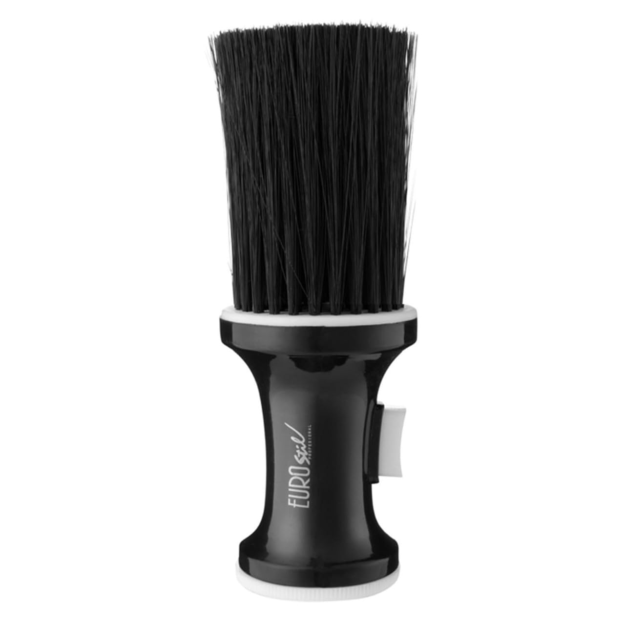 EUROSTIL Barbero Cepillo Talco Negro Negro 1Un 110 g