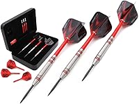 Vista 106 de CUESOUL Professional Tungsten Steel Tip Dart Set 85% Tungsten 22g/24g/26g-Glory Series