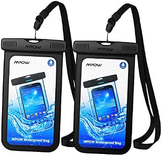 Mpow Universal Waterproof Case, IPX8 Waterproof Phone Pouch Dry Bag Compatible for Iphone