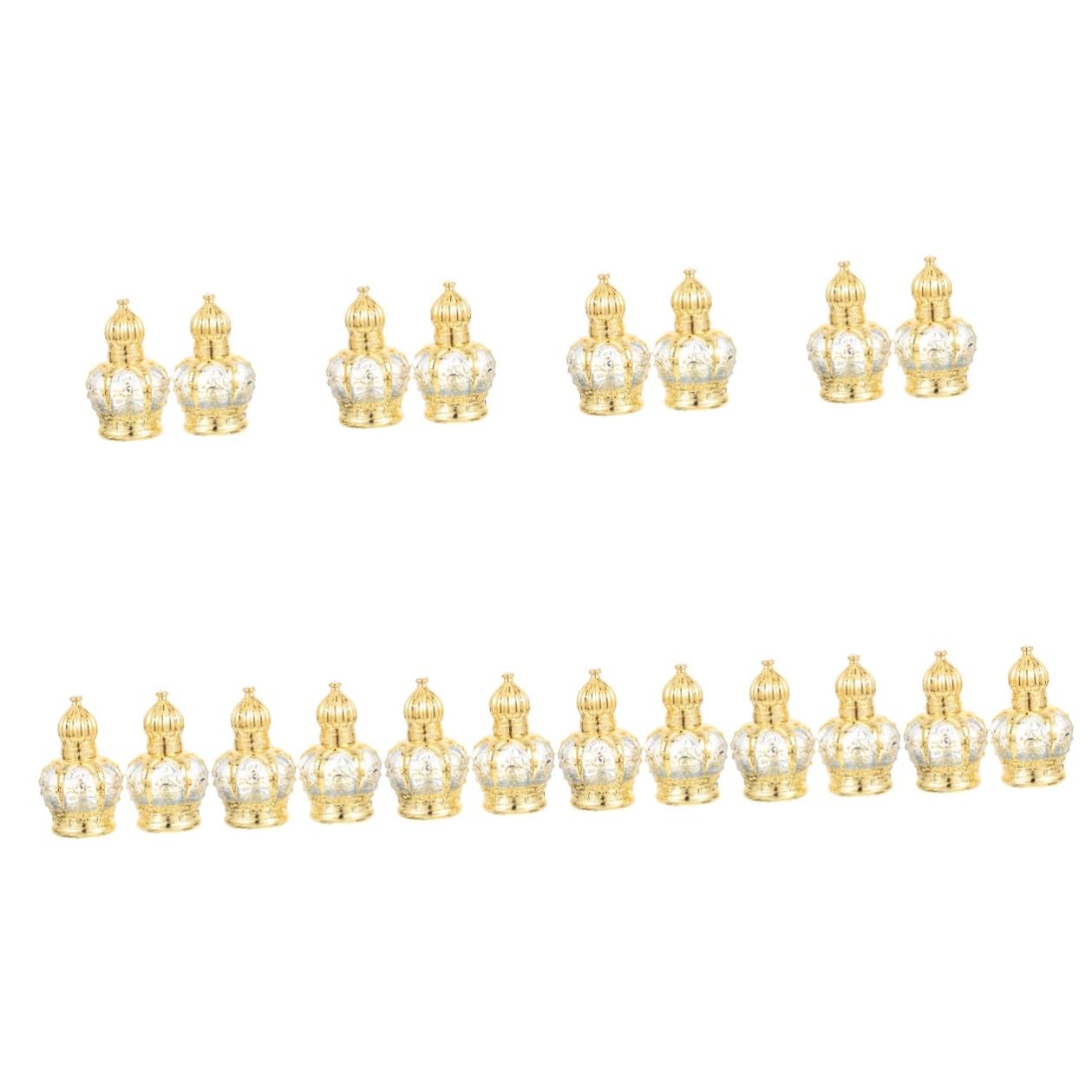 20 Pièces Flacons à Bille 10ml en Verre, Rechargeables, Portables