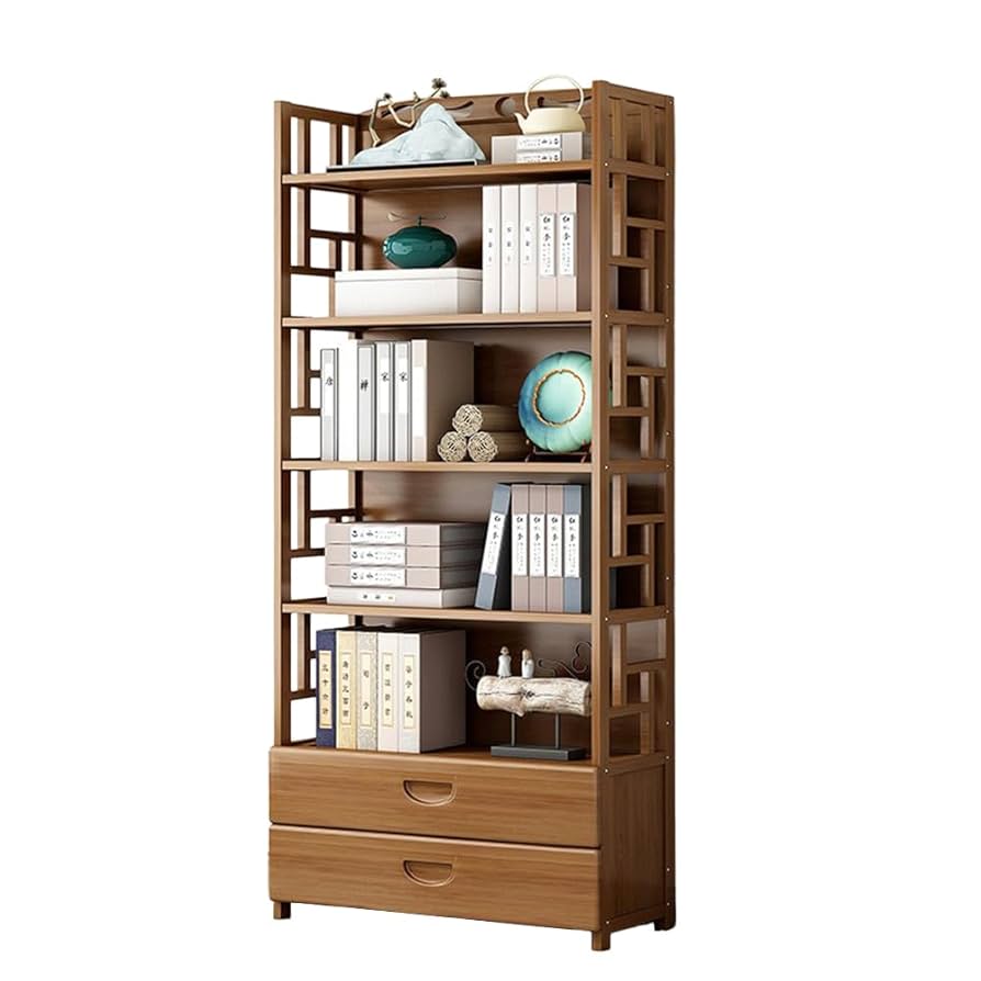 引き出し付き本棚　収納棚 引き出しボックス 4列（本棚 奥行350専用）|本棚 マガジンラック