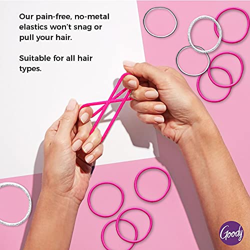 Goody-x-Barbie-Ouchless-Elastic-Hair-Tie-30-Count-For-All-Hair-Types-Hair-Accessories-for-Girls