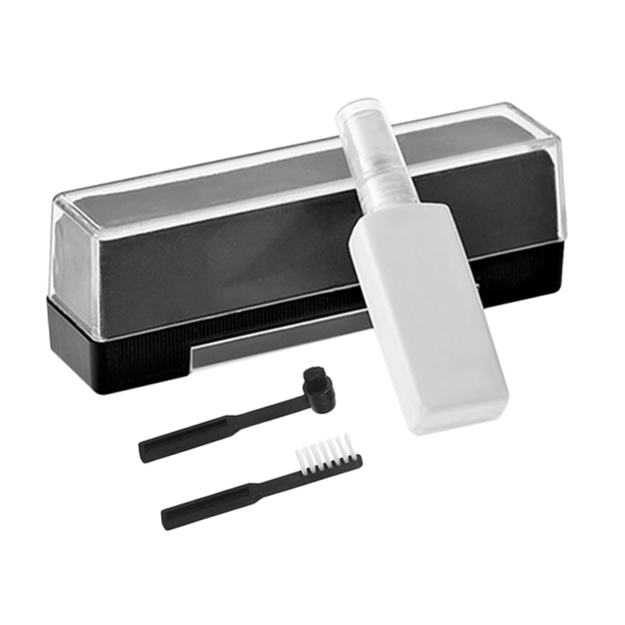 Gatuida Kit Limpieza Discos Vinilo con Brochas Antiestáticas y Líquido Cuidado Completo para Tocadiscos y Agujas y Duradero
