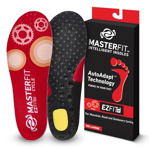 Plantillas ergonómicas para ciclismo con espuma memory AutoAdapt XXL miniatura 1