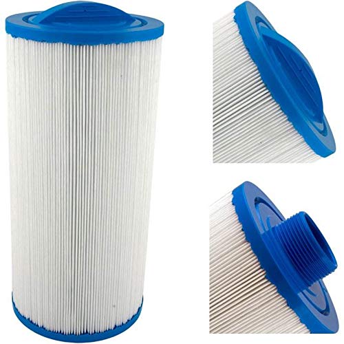 Unicel 4CH-24 25 Square Foot Media Replacement Top Load Hot Tub Spa Filter Cartridge with 173 Pleats (2 Pack)