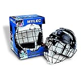Mylec Sr. Helmet with Wire Face Guard, Black