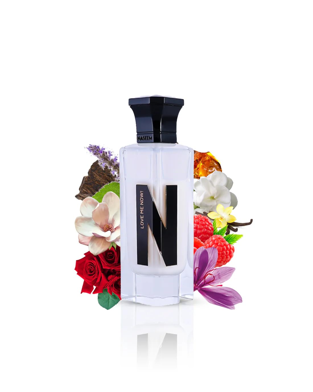 Love Me Now Aqua Eau De Parfum for Men & Women 75ml N - series Subtle Floral and Oud Blend - Long Lasting, Hypoallergenic, Alcohol-Free Perfume for All Skin Types