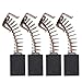 be in your mind 2 pares de escobillas de carbón para motor de repuesto compatible con WS125 Black & Decker G720, accesorios amoladora angular