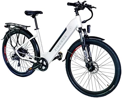 ZIMONDA Electric Bike for Adults 500W BAFANG Powelful Motor Commuter/Mountain Ebike Removable 48V Battery 28 ZIMONDA Electric Bike for Adults 500W BAFANG Powelful Motor Commuter/Mountain Ebike Removable 48V Battery 28″/27.5″ Electric Bicycle with Shimano 7 Speed Gears 20mph with Long Range