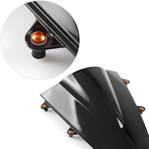 Miniatura 3 de Kit de tornillos de aluminio para parabrisas de motocicleta, 10 unidades, tornillos de montaje para Kawasaki Z400 Z650 Z750 Z800 Z900 Z250  Z3  Z300