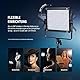 NEEWER 660 LED Videolicht Panel 2 Set mit Stativ/Faltbarer Diffusor: (2) Bi Farbe CRI96+ Videoleuchte Fotolicht mit Barndoor (2) 75 Lichtstativ für Fotografie Licht Video Studio Dauerlicht Filmlicht