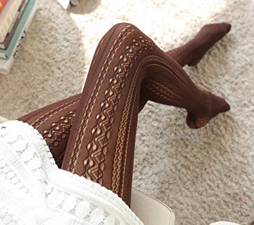 Fashion Long Lace Socks Hollow Out Pantyhose Tights Leggings High Waist Stockings for Women and girls3