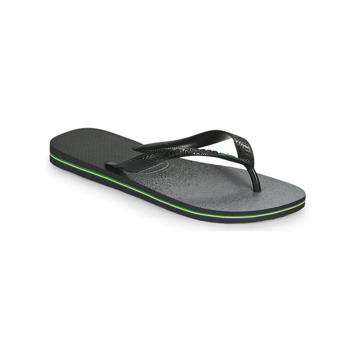 Havaianas - Brasil Logo, Chanclas Icónicas, Cómodas y Duraderas, Tiras con Bandera de Brasil y Suela Antideslizante con Franjas de Colores, Adultos Unisex