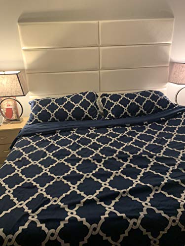 Art3D H10030B Upholstered Headboard, 39.4"X11.8", Ivory #TOP7