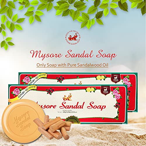 Image of Mysore Sandalwood Soap 150g Double Size (Pack of 6)
