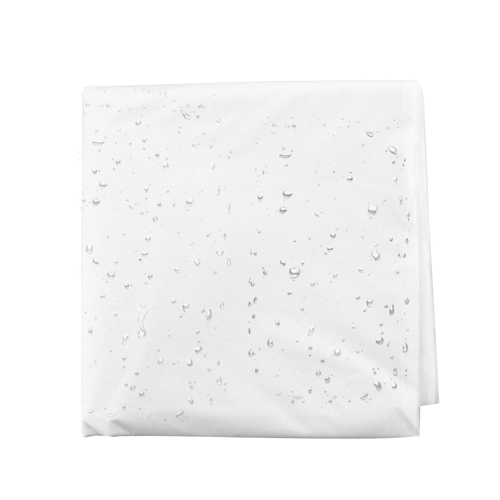 DAKFOOK 12 Pack 137 x 274cm White Table Covers, Large Disposable Table Cloth - Image 3