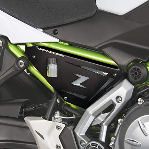 COPPIA FIANCHETTI LATERALI ALLUMINIO BARRACUDA MOTO KAWASAKI Z650 2017-2018