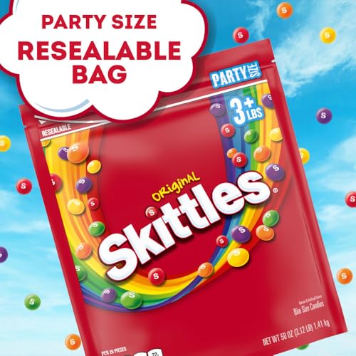 SKITTLES Original Fruity Candy 50-Ounce Party Size Pouch - image 4