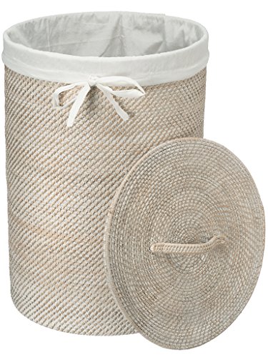 xiweot 1030040 Laguna Hamper, White - Image 2