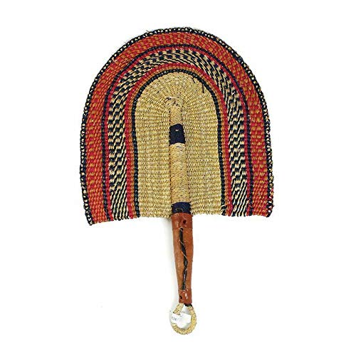 Inspired Fan: Burkina Faso Hand Woven (Pack of 3) | Burkina Faso African Hand Fan Woven 16