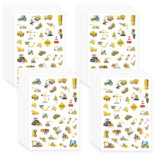936PCS Construction Zone Party Stickers Party Favors Decorations ...