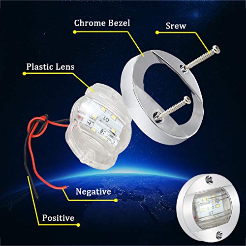 Boaton Boat Led Night Fishing Lights, Courtesy Lights, Deck Lights, Marine Boat Led Lights, Boat Interior Lights thumb #2