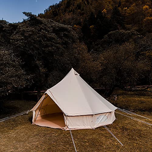 Carpa de lona impermeable estilo yurta grande de 6 m miniatura 2