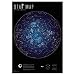 Maps International Glow in the Dark Constellation Map – Illuminates After Dark – 33 x 23