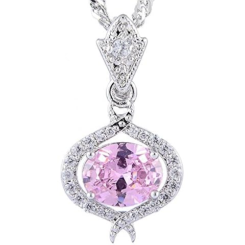 Rizilia Colgante con Cadena y Corte Oval Piedras Preciosas Cover